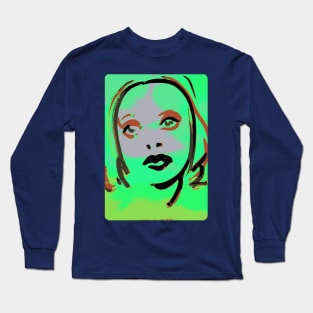 Beautiful Woman Portrait Long Sleeve T-Shirt